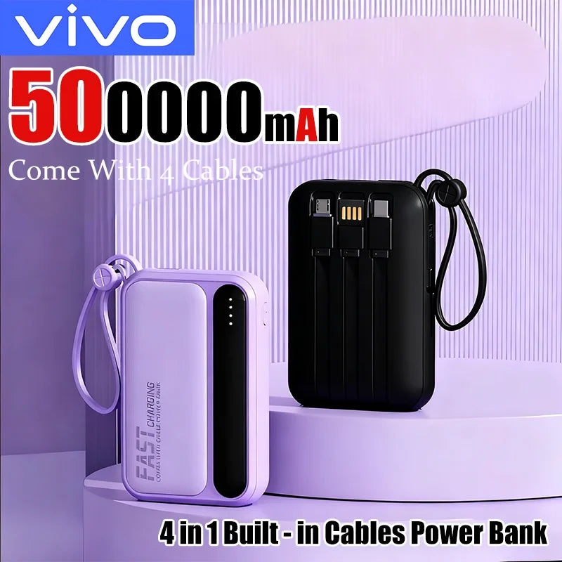 Multi-Cable Portable Power Bank