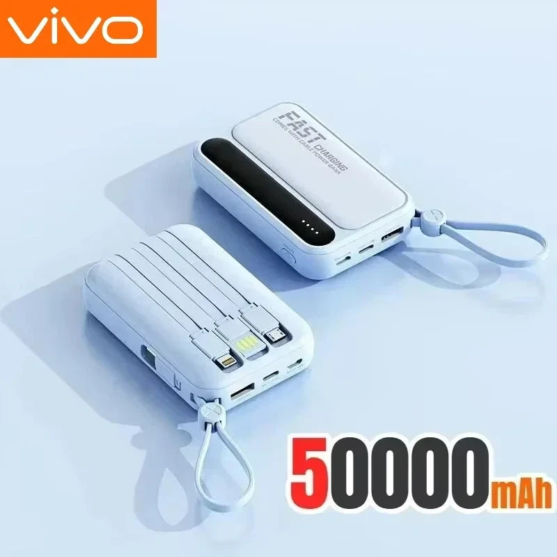 Multi-Cable Portable Power Bank