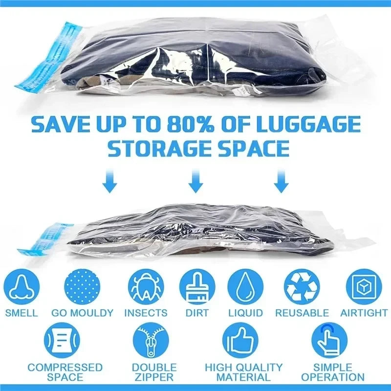 Travel Clothing Compression Storage Bag