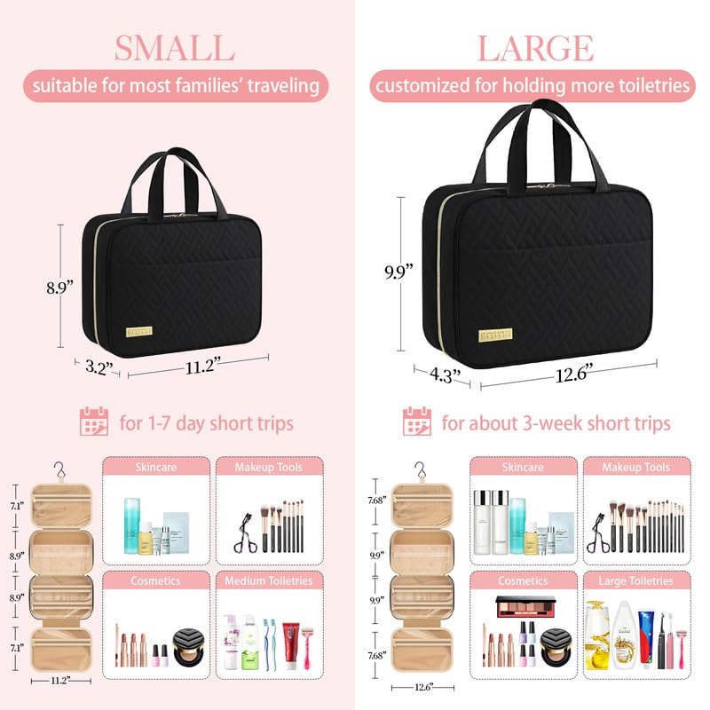 Hanging Travel Toiletry Organizer