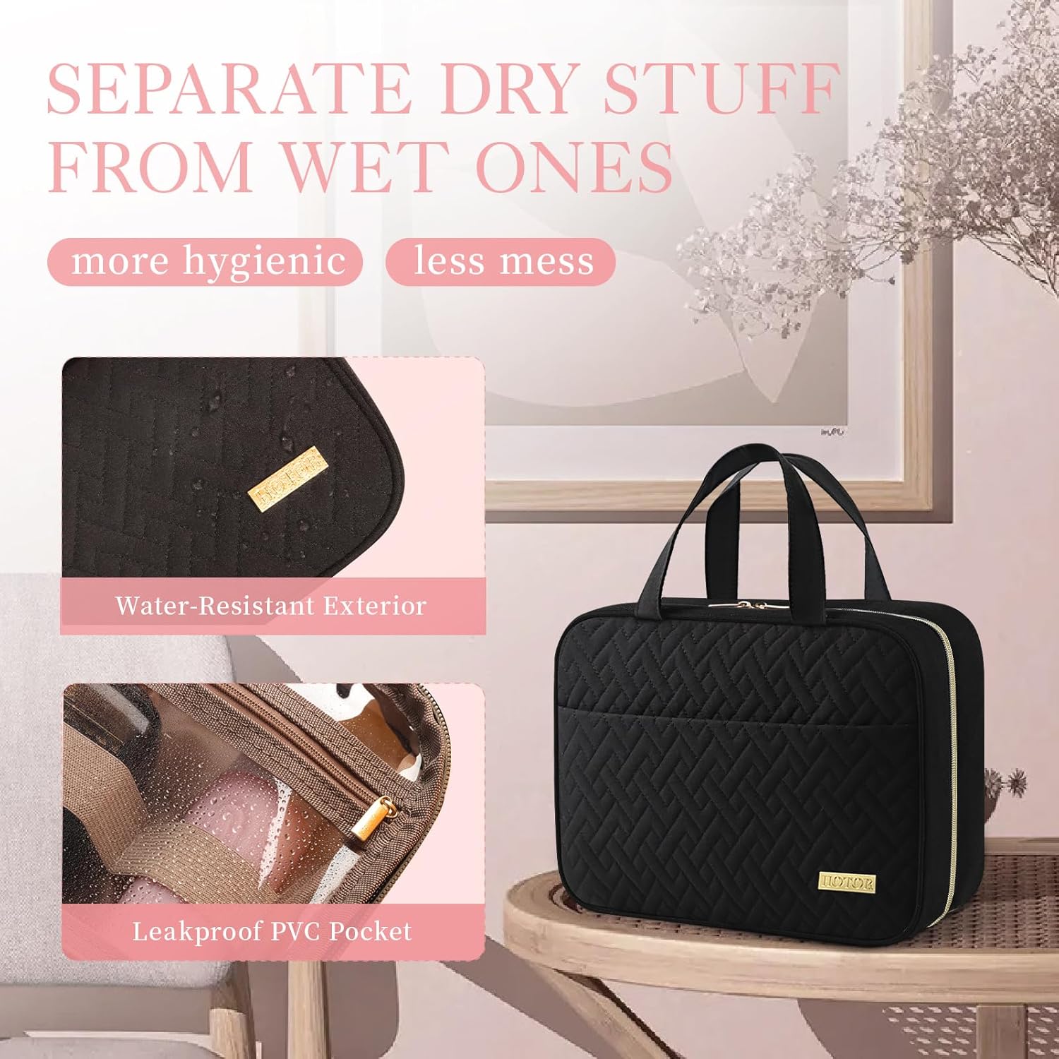 Hanging Travel Toiletry Organizer
