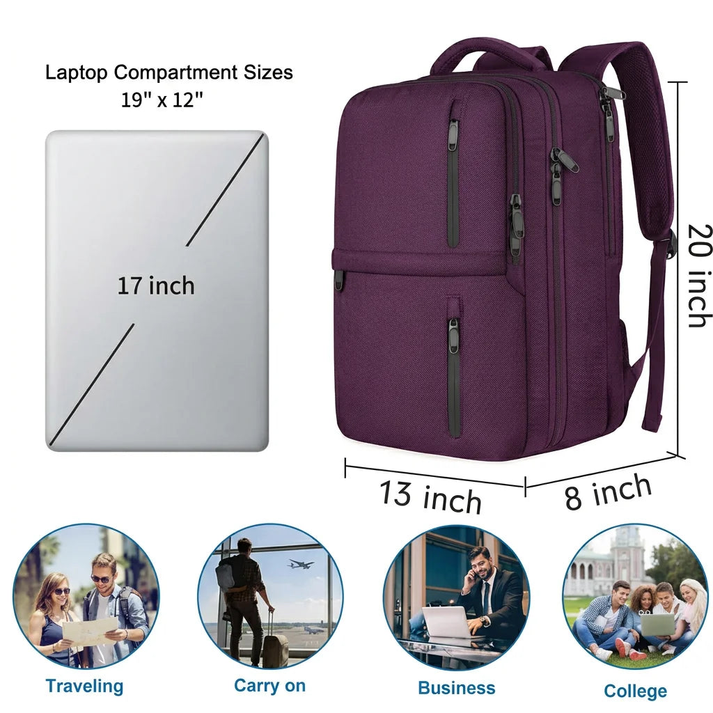 Multifunction 15.6inch Laptop Backpack for Travelling Bagpack Mens Business Back Packs Laptop Travel Backpack Bag
