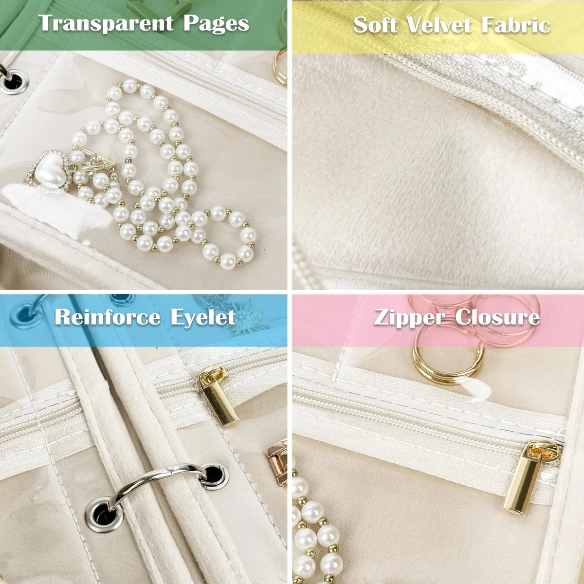 Chic Travel Jewelry Keeper